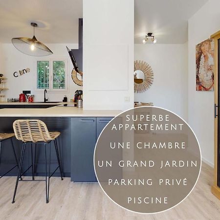 Appartement T2 : Jardin, Piscine, Parking A Сент-Максим Экстерьер фото