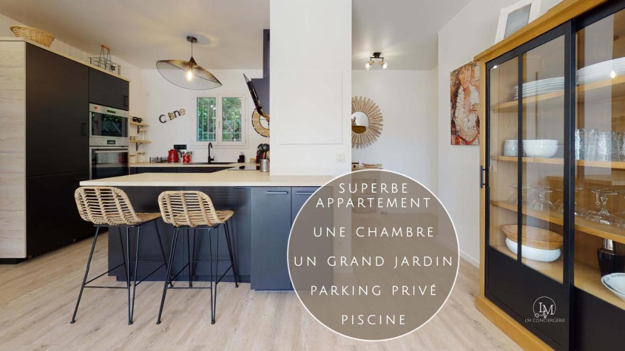 Appartement T2 : Jardin, Piscine, Parking A Сент-Максим Экстерьер фото
